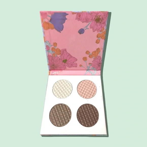 2/$30 🌸 Bronzer & Highlighter Quad Powder Palette NICOLE MILLER | Glow - Picture 5 of 8